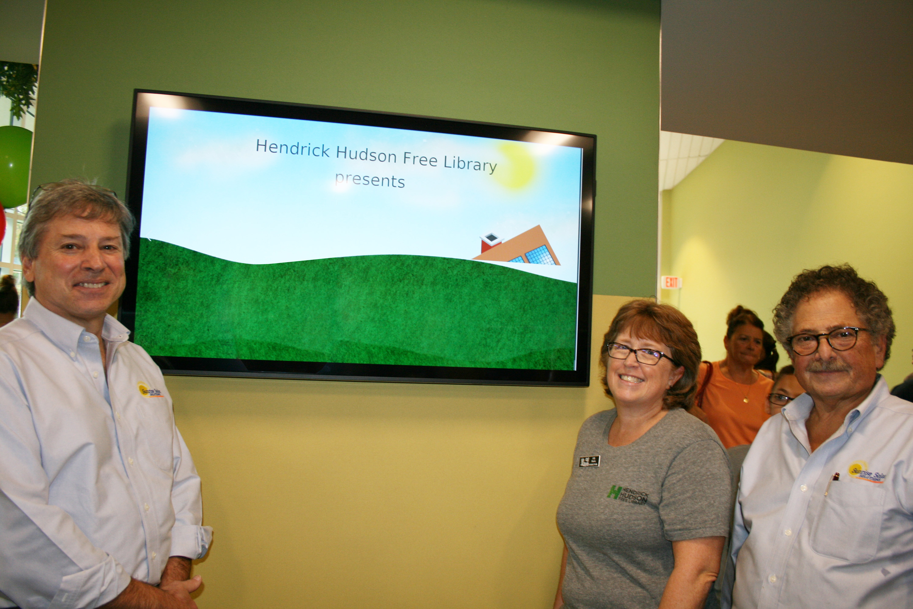 Our Ribbon-Cutting Photos for Sunrise Solar Installation at Hendrick Hudson Library