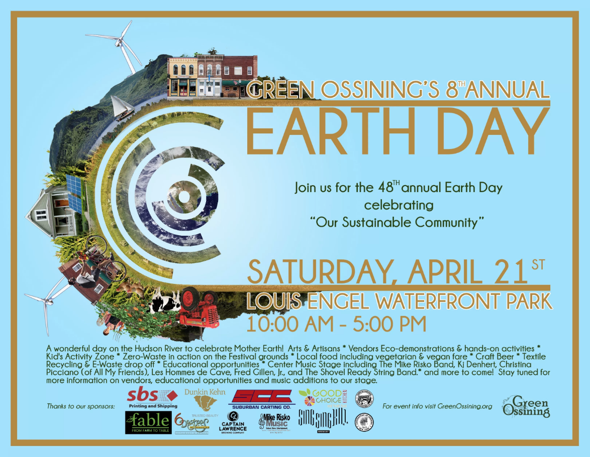 Green Ossining 8th Annual Earth Day Festival